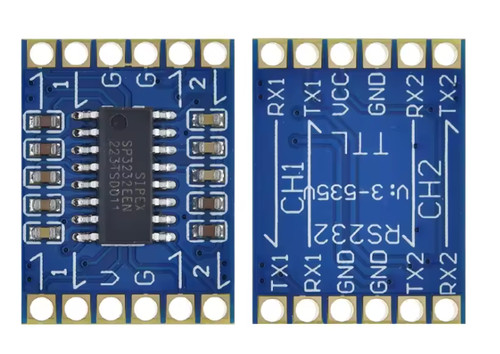 Rs232 sp3232 dual channel - rs232,