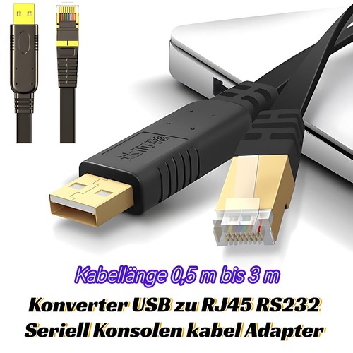 Konverter usb rj45 - usb, rs232