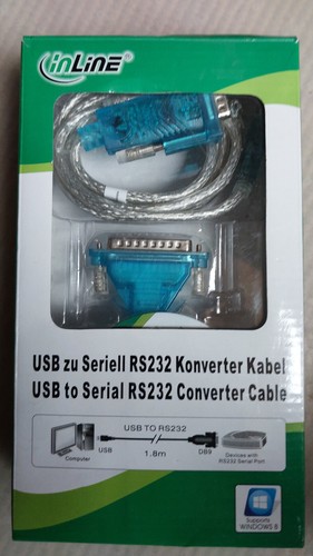 Usb seriell rs232 konverter - rs232,